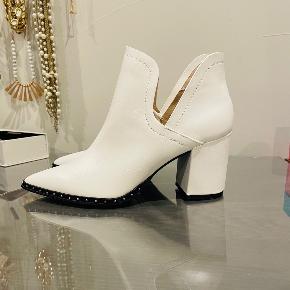 White Booties